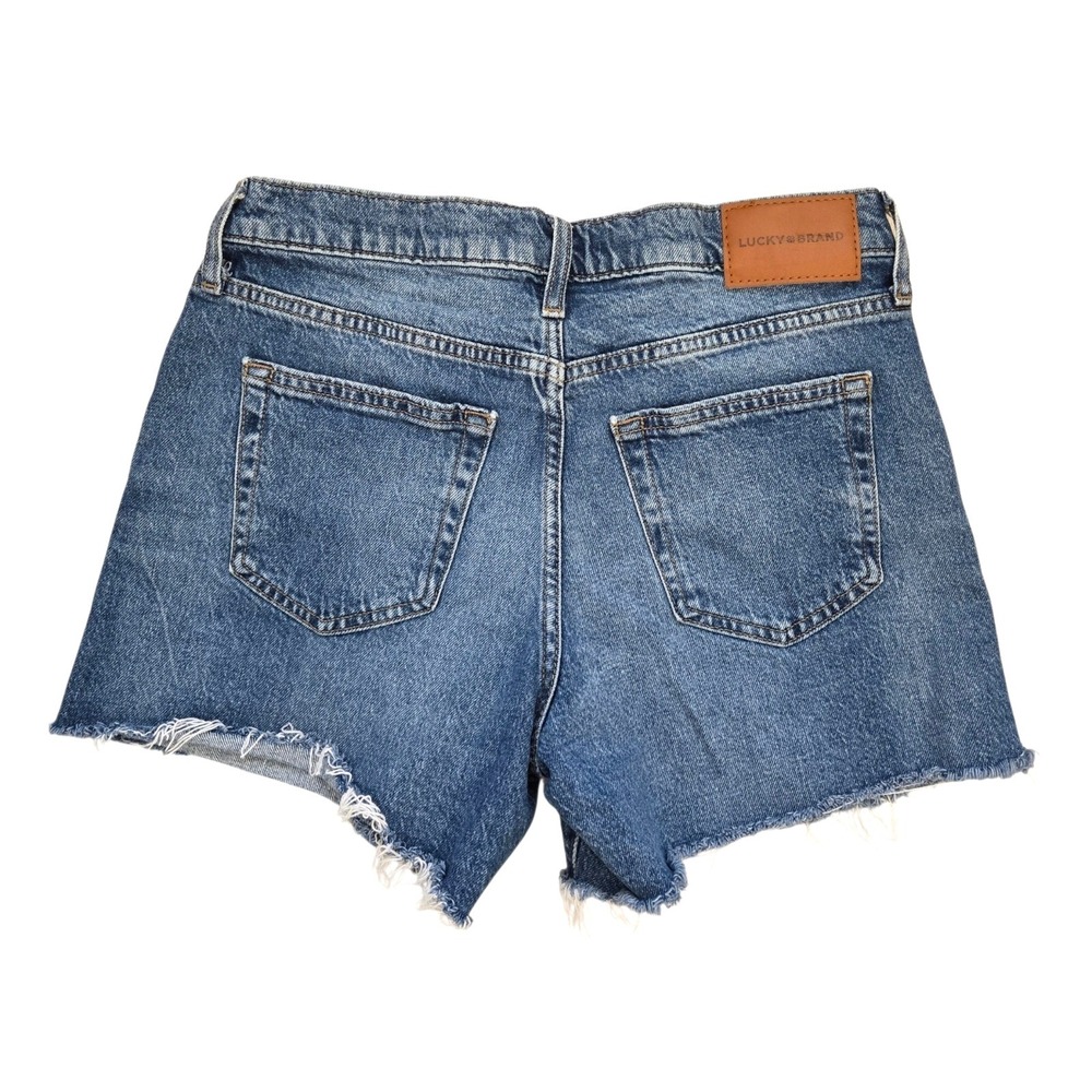 LOT OF 2 Lucky Brand Denim Shorts 90" Midi Size 8/29 - Picture 3 of 10